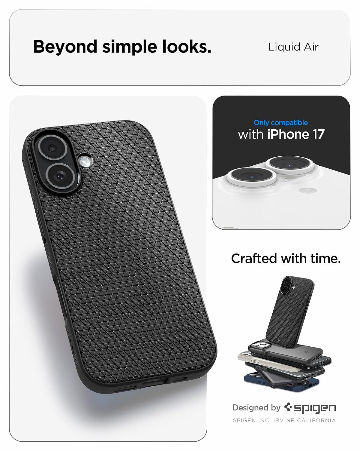 Spigen Liquid Air Case for iPhone 17